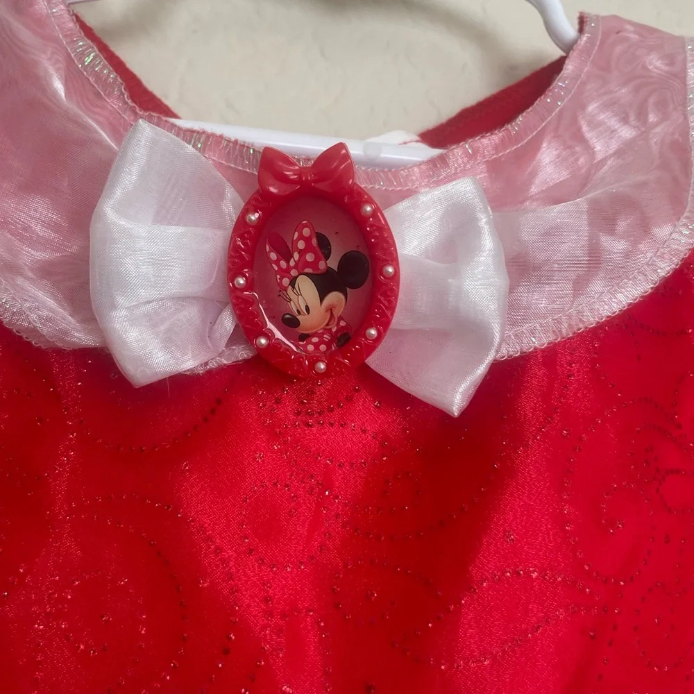 Disney Red and White Polka Dot Kids Costume - Picture 2 of 11